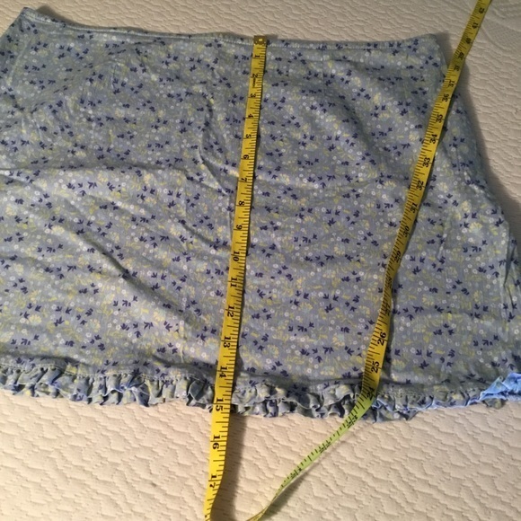 Vintage Express Floral Mini Skirt - Picture 7 of 8
